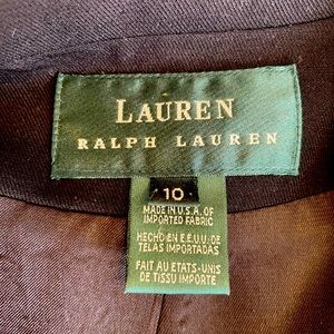 COPY - Ralph Lauren navy blazer. Green label